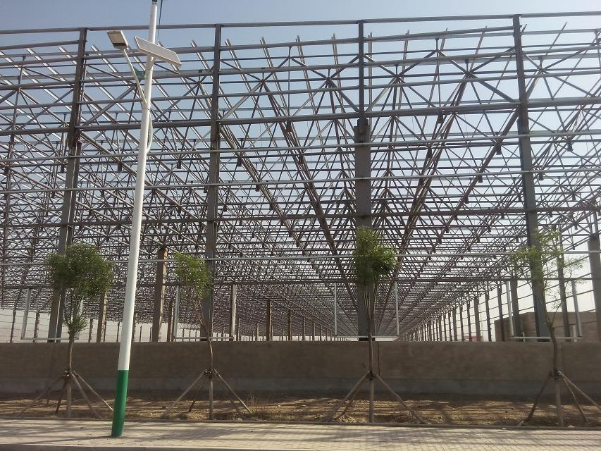 河东汽车工业厂房网架